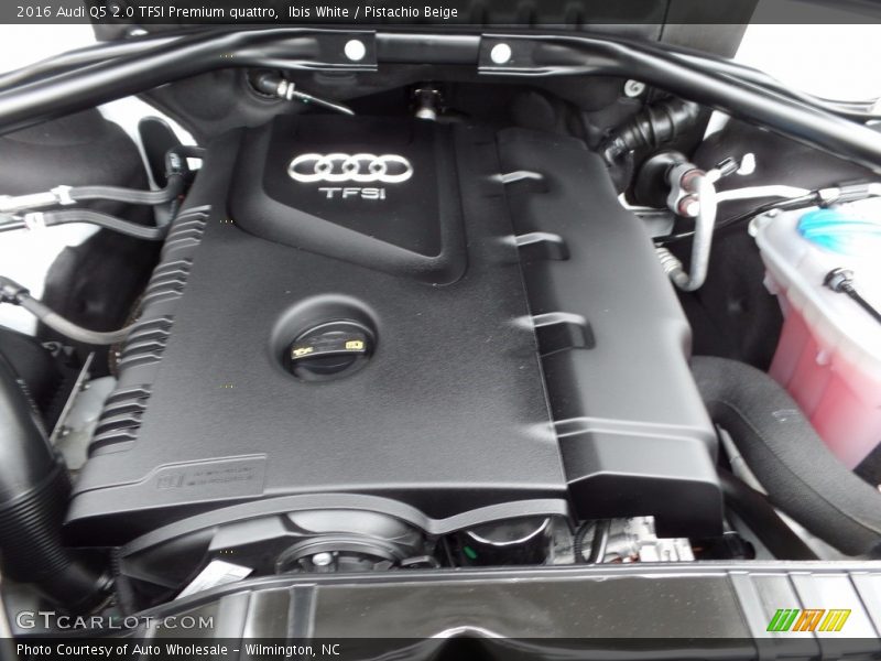 Ibis White / Pistachio Beige 2016 Audi Q5 2.0 TFSI Premium quattro