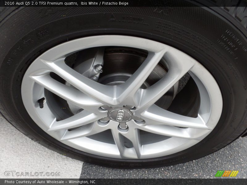 Ibis White / Pistachio Beige 2016 Audi Q5 2.0 TFSI Premium quattro