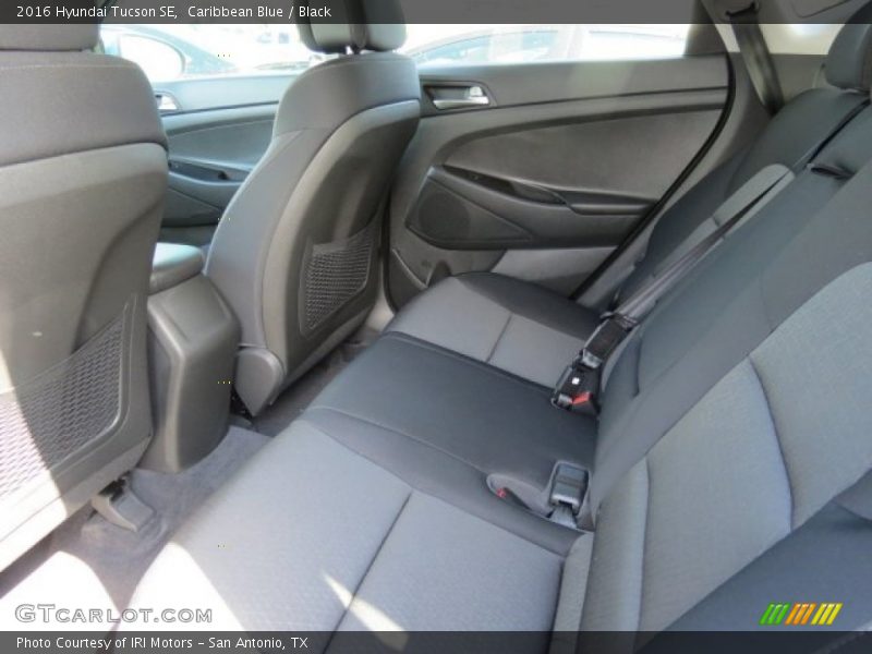 Caribbean Blue / Black 2016 Hyundai Tucson SE