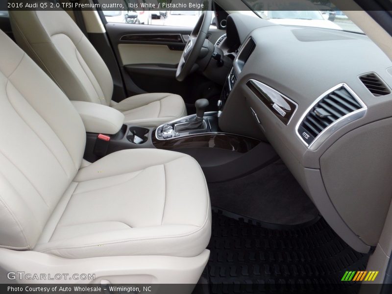 Ibis White / Pistachio Beige 2016 Audi Q5 2.0 TFSI Premium quattro