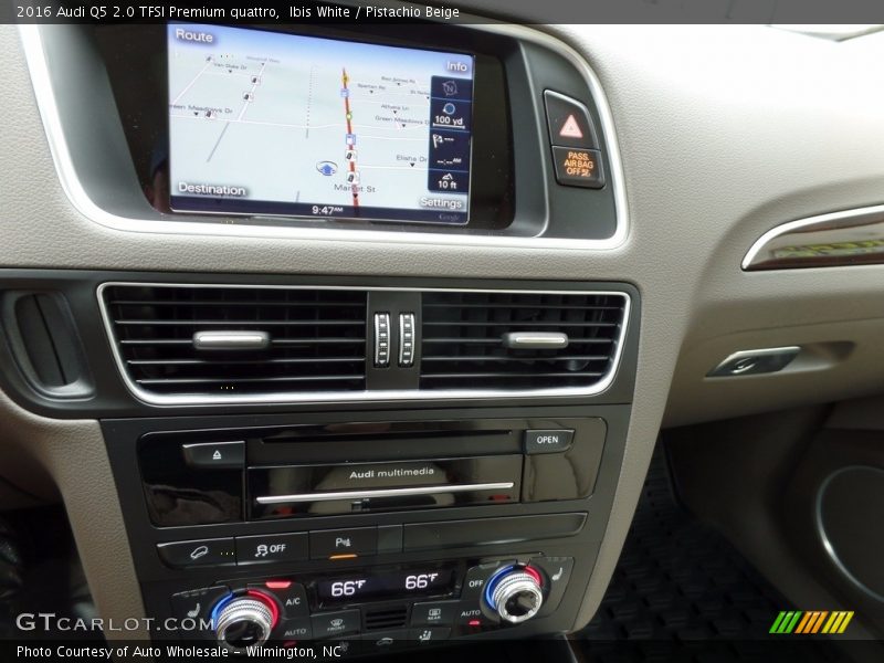 Ibis White / Pistachio Beige 2016 Audi Q5 2.0 TFSI Premium quattro