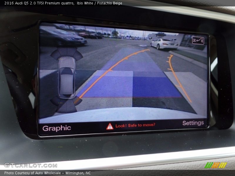 Ibis White / Pistachio Beige 2016 Audi Q5 2.0 TFSI Premium quattro