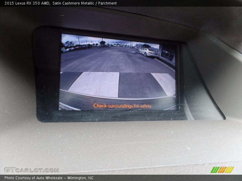 Satin Cashmere Metallic / Parchment 2015 Lexus RX 350 AWD