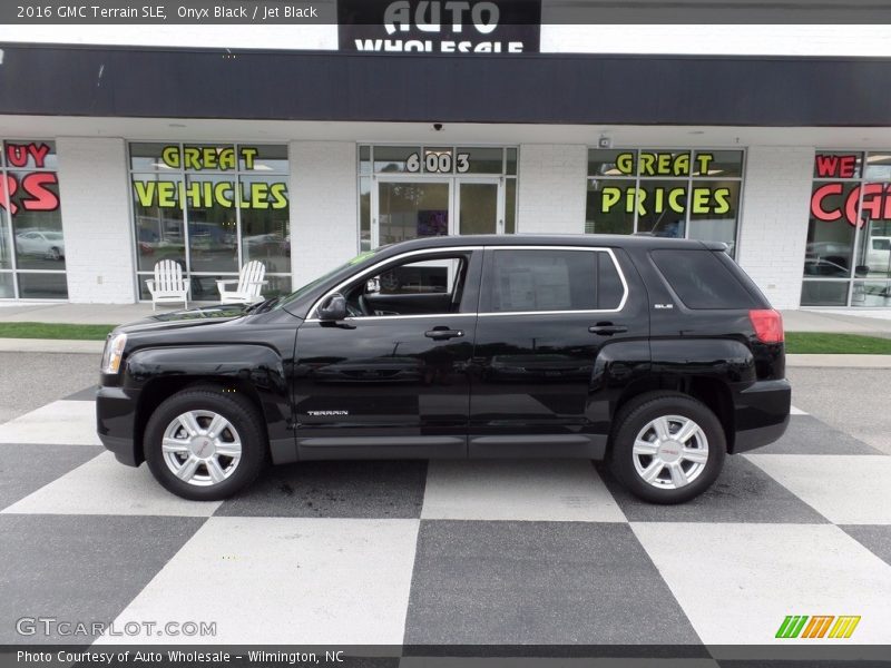 Onyx Black / Jet Black 2016 GMC Terrain SLE