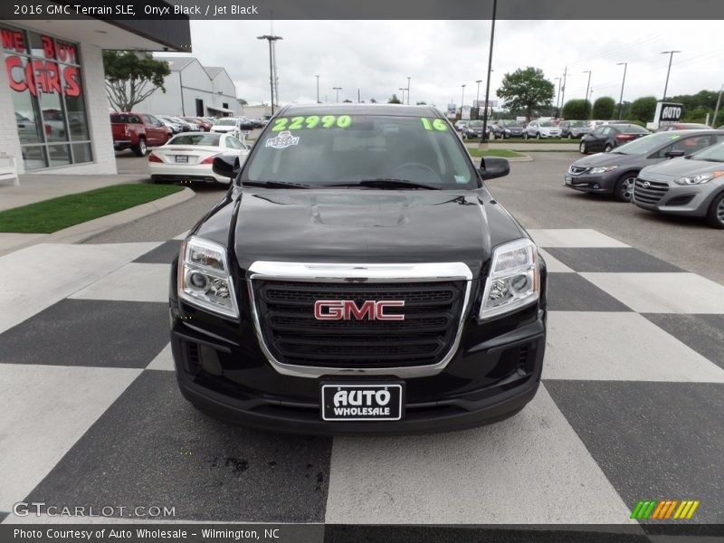 Onyx Black / Jet Black 2016 GMC Terrain SLE