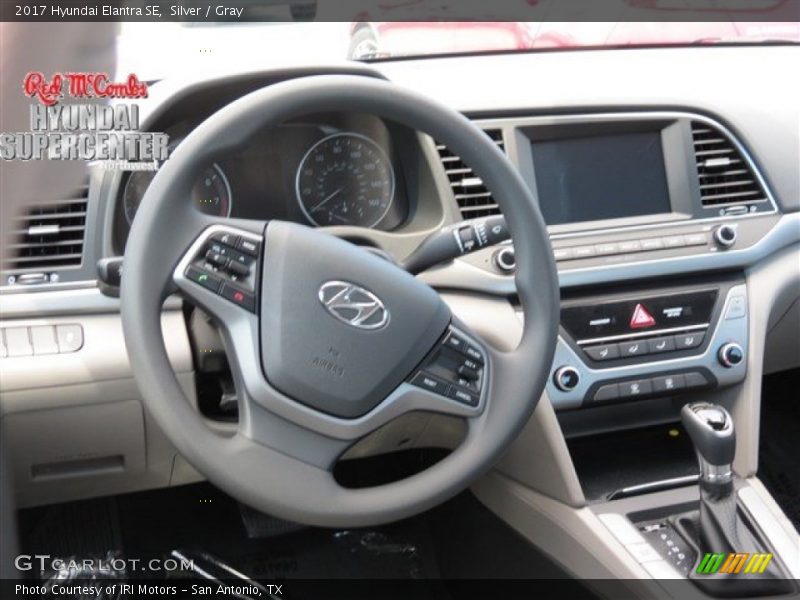 Silver / Gray 2017 Hyundai Elantra SE