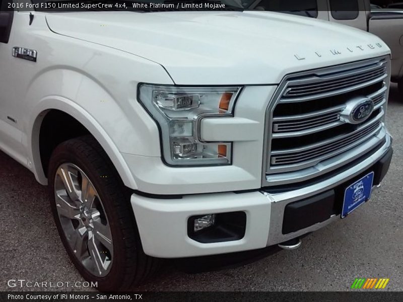White Platinum / Limited Mojave 2016 Ford F150 Limited SuperCrew 4x4