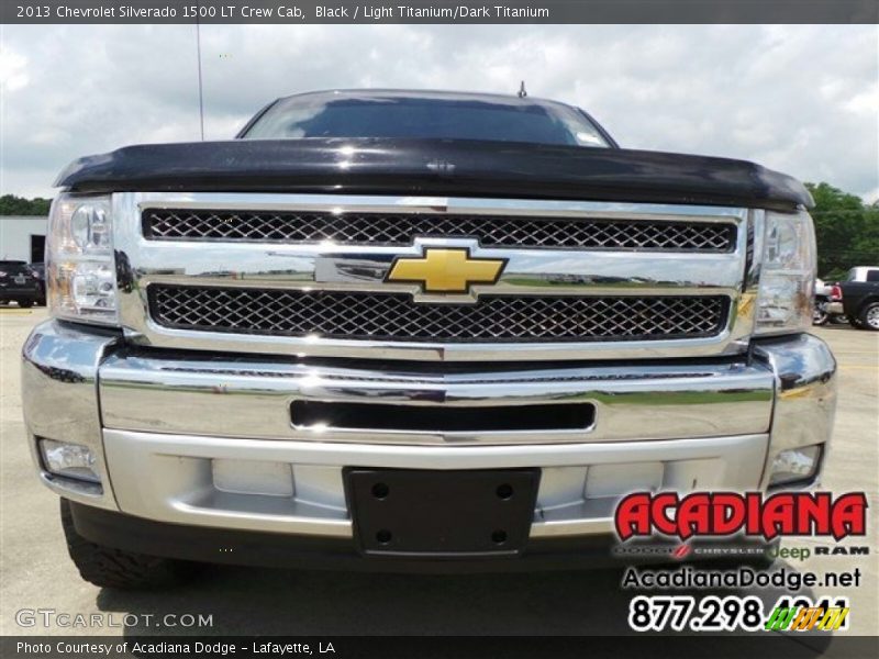 Black / Light Titanium/Dark Titanium 2013 Chevrolet Silverado 1500 LT Crew Cab