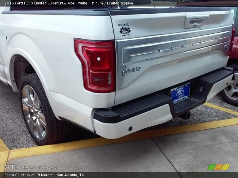 White Platinum / Limited Mojave 2016 Ford F150 Limited SuperCrew 4x4