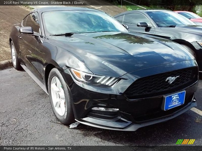Shadow Black / Ebony 2016 Ford Mustang V6 Coupe