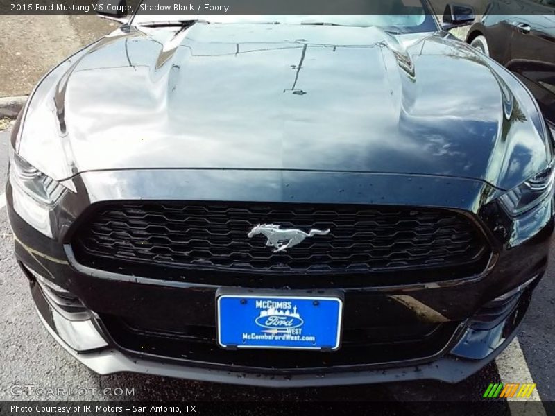 Shadow Black / Ebony 2016 Ford Mustang V6 Coupe
