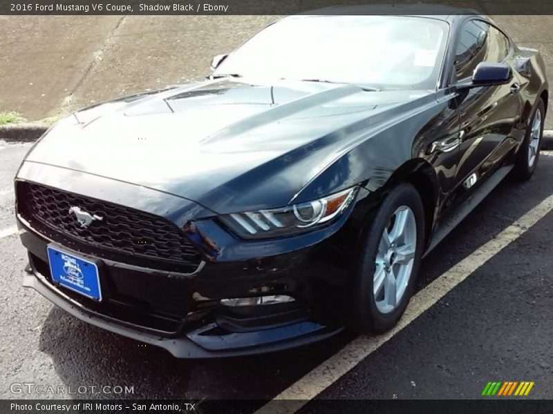 Shadow Black / Ebony 2016 Ford Mustang V6 Coupe