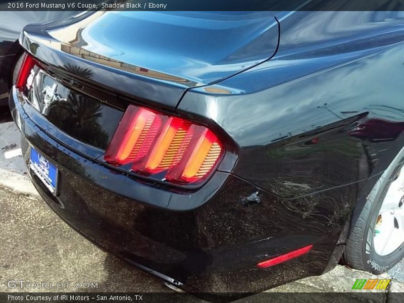 Shadow Black / Ebony 2016 Ford Mustang V6 Coupe