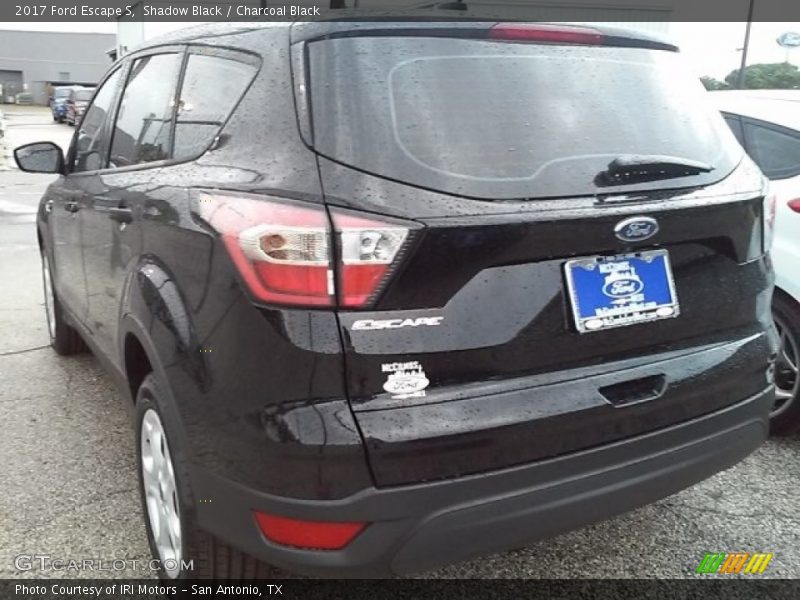 Shadow Black / Charcoal Black 2017 Ford Escape S