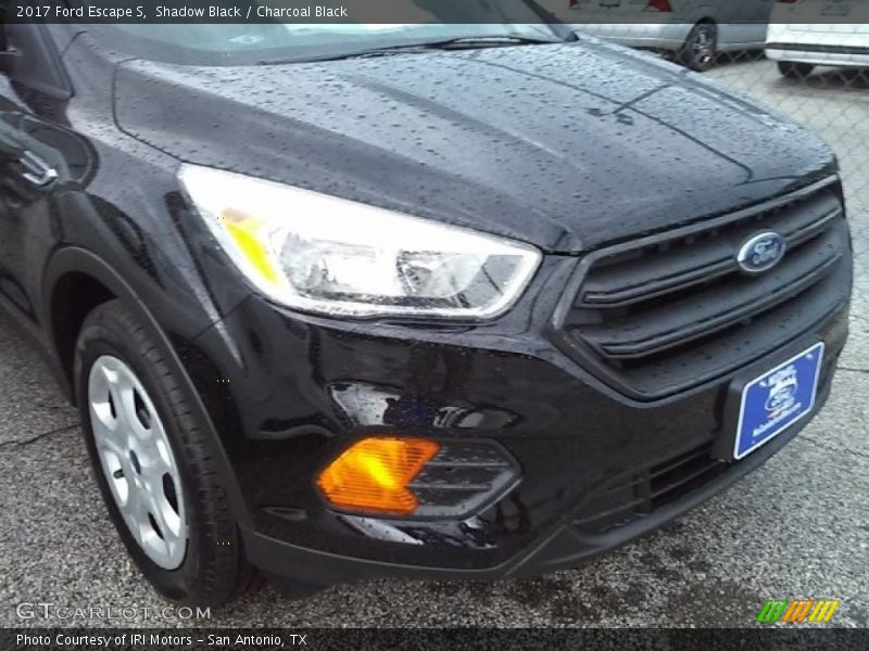 Shadow Black / Charcoal Black 2017 Ford Escape S