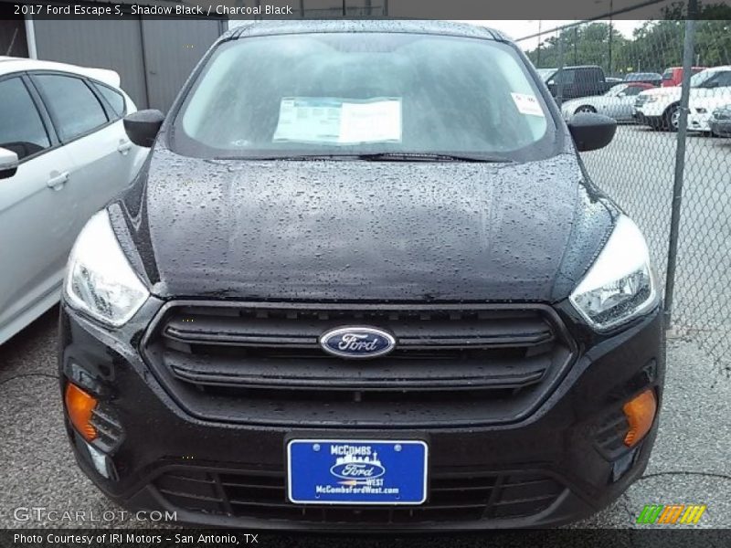 Shadow Black / Charcoal Black 2017 Ford Escape S