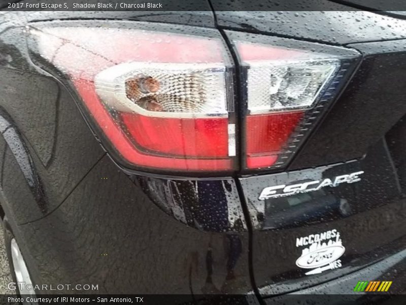 Shadow Black / Charcoal Black 2017 Ford Escape S