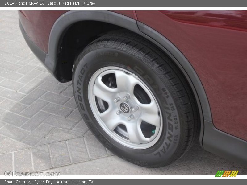 Basque Red Pearl II / Gray 2014 Honda CR-V LX