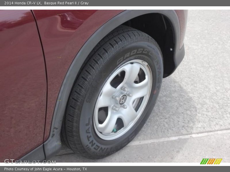 Basque Red Pearl II / Gray 2014 Honda CR-V LX