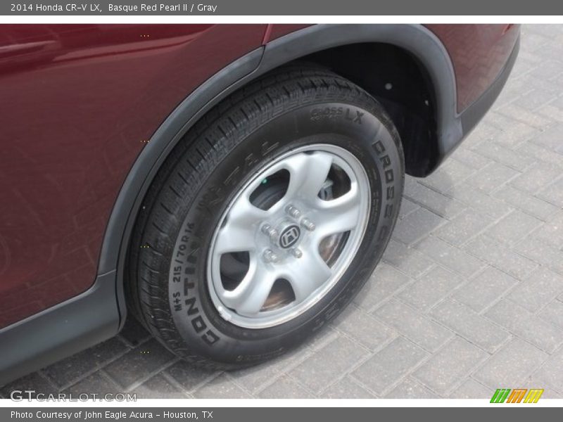 Basque Red Pearl II / Gray 2014 Honda CR-V LX