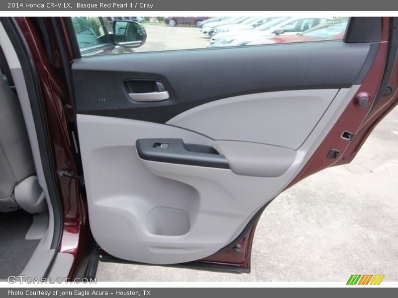 Basque Red Pearl II / Gray 2014 Honda CR-V LX