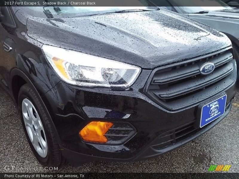 Shadow Black / Charcoal Black 2017 Ford Escape S