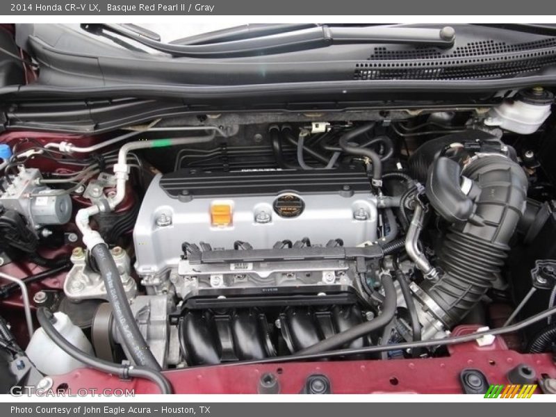 Basque Red Pearl II / Gray 2014 Honda CR-V LX