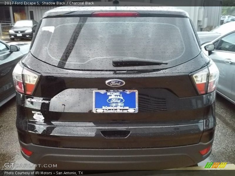 Shadow Black / Charcoal Black 2017 Ford Escape S