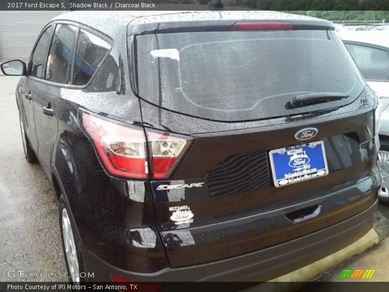 Shadow Black / Charcoal Black 2017 Ford Escape S