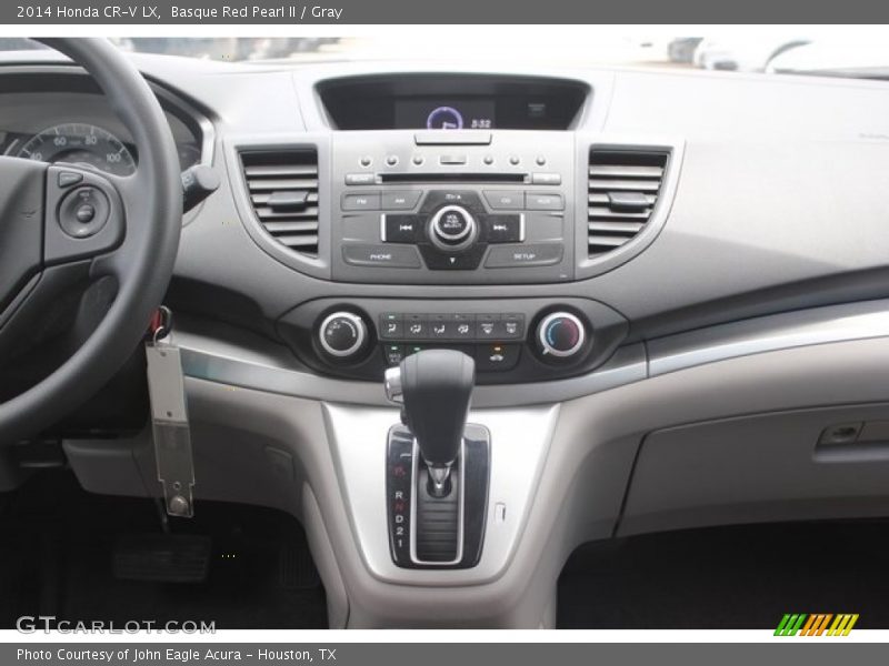 Basque Red Pearl II / Gray 2014 Honda CR-V LX