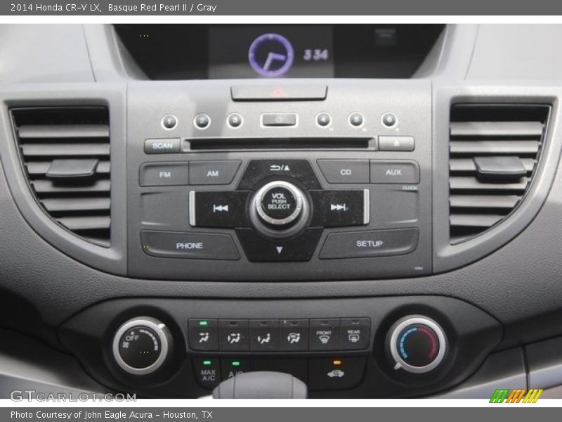 Basque Red Pearl II / Gray 2014 Honda CR-V LX