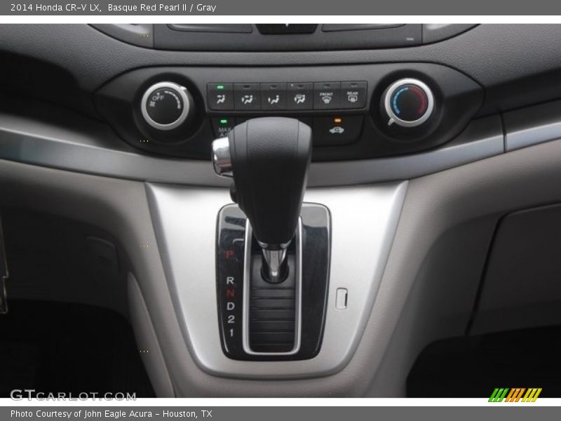 Basque Red Pearl II / Gray 2014 Honda CR-V LX