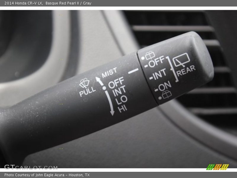 Basque Red Pearl II / Gray 2014 Honda CR-V LX