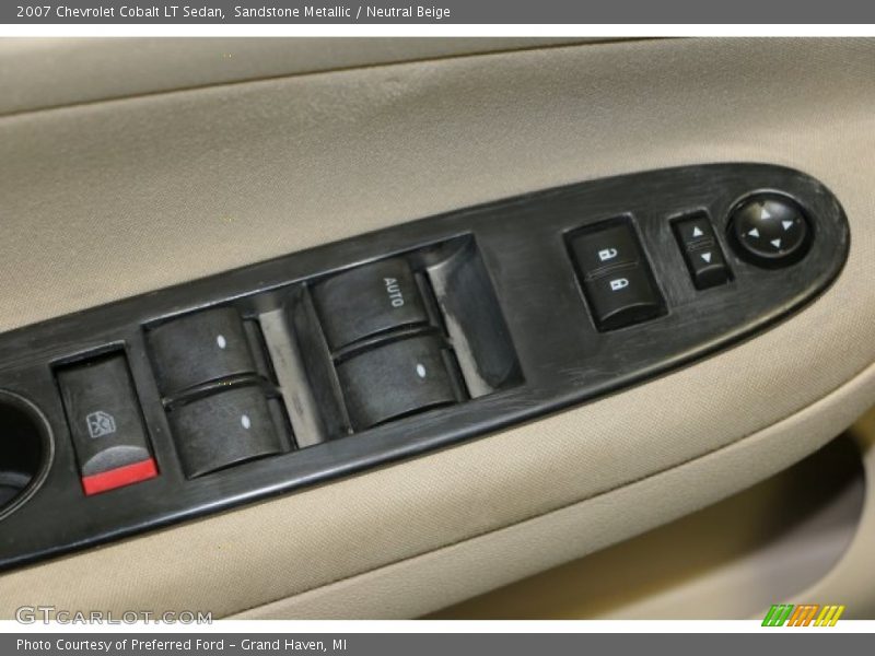 Sandstone Metallic / Neutral Beige 2007 Chevrolet Cobalt LT Sedan
