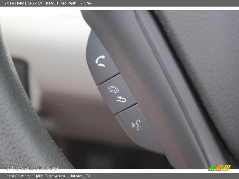 Basque Red Pearl II / Gray 2014 Honda CR-V LX