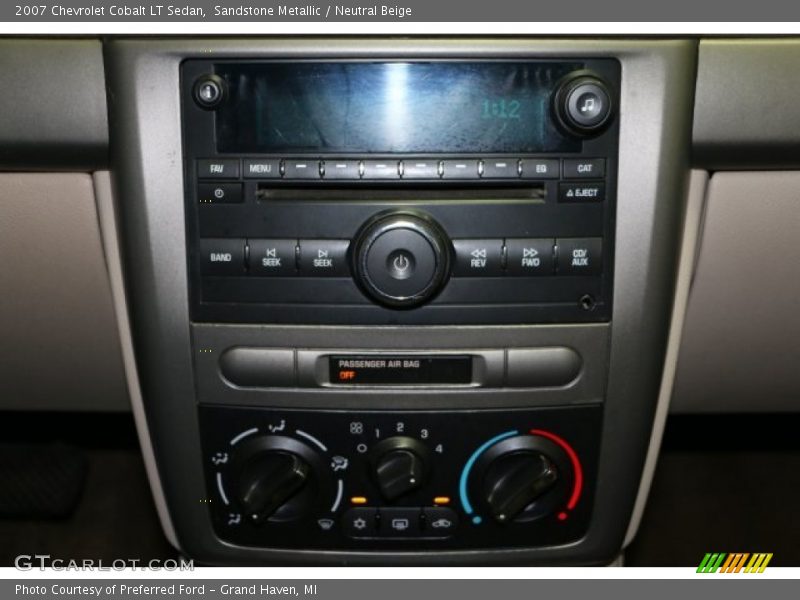 Sandstone Metallic / Neutral Beige 2007 Chevrolet Cobalt LT Sedan