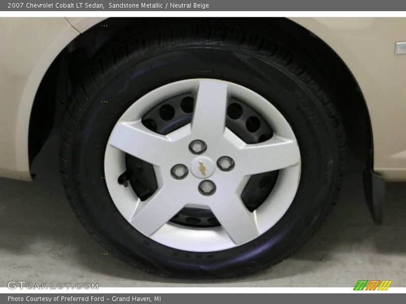 Sandstone Metallic / Neutral Beige 2007 Chevrolet Cobalt LT Sedan