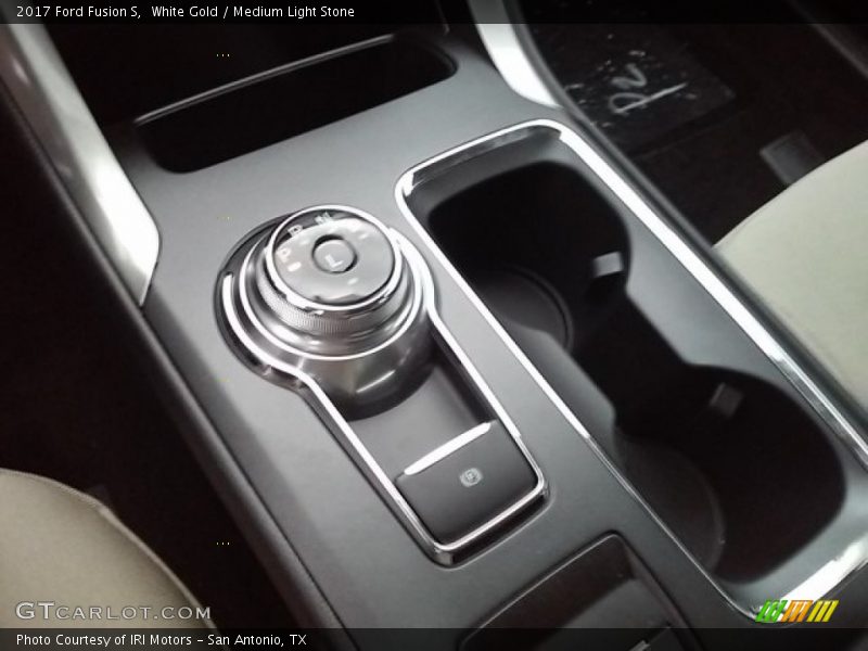 White Gold / Medium Light Stone 2017 Ford Fusion S