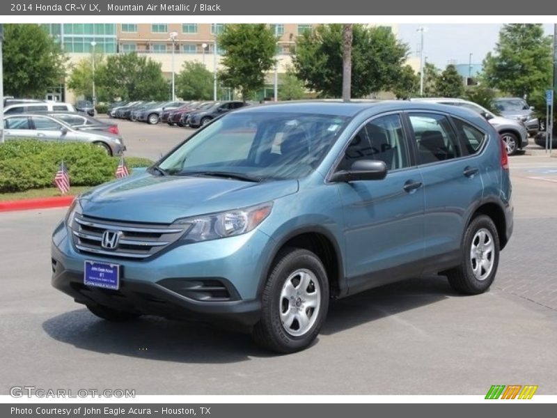 Mountain Air Metallic / Black 2014 Honda CR-V LX