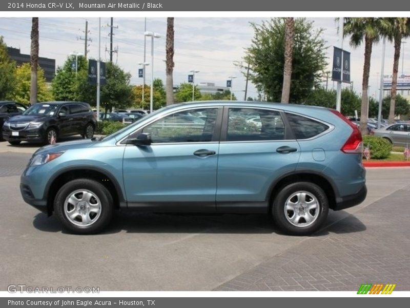 Mountain Air Metallic / Black 2014 Honda CR-V LX