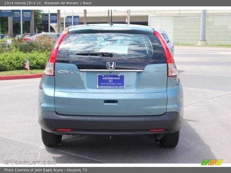 Mountain Air Metallic / Black 2014 Honda CR-V LX