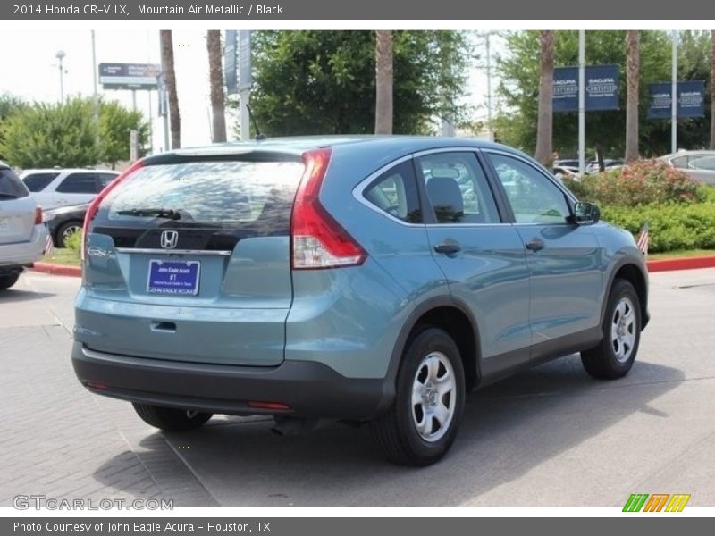 Mountain Air Metallic / Black 2014 Honda CR-V LX