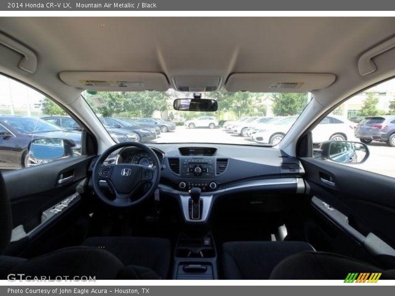 Mountain Air Metallic / Black 2014 Honda CR-V LX