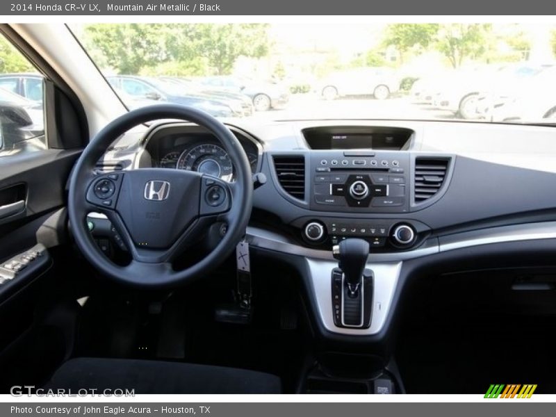 Mountain Air Metallic / Black 2014 Honda CR-V LX