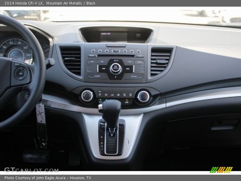Mountain Air Metallic / Black 2014 Honda CR-V LX