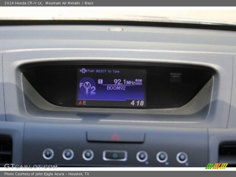 Mountain Air Metallic / Black 2014 Honda CR-V LX