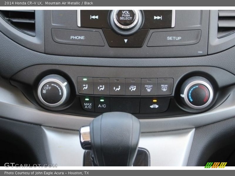 Mountain Air Metallic / Black 2014 Honda CR-V LX
