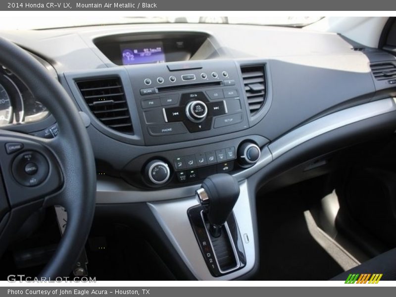 Mountain Air Metallic / Black 2014 Honda CR-V LX