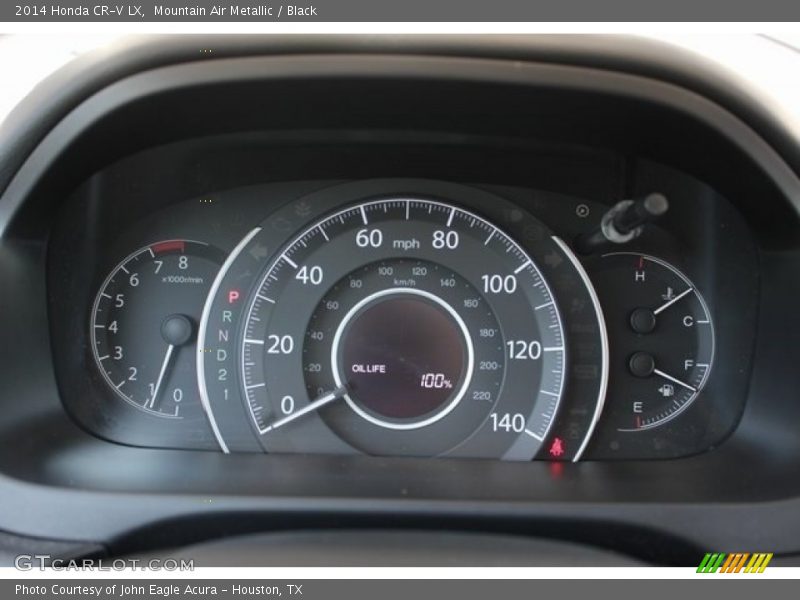 Mountain Air Metallic / Black 2014 Honda CR-V LX