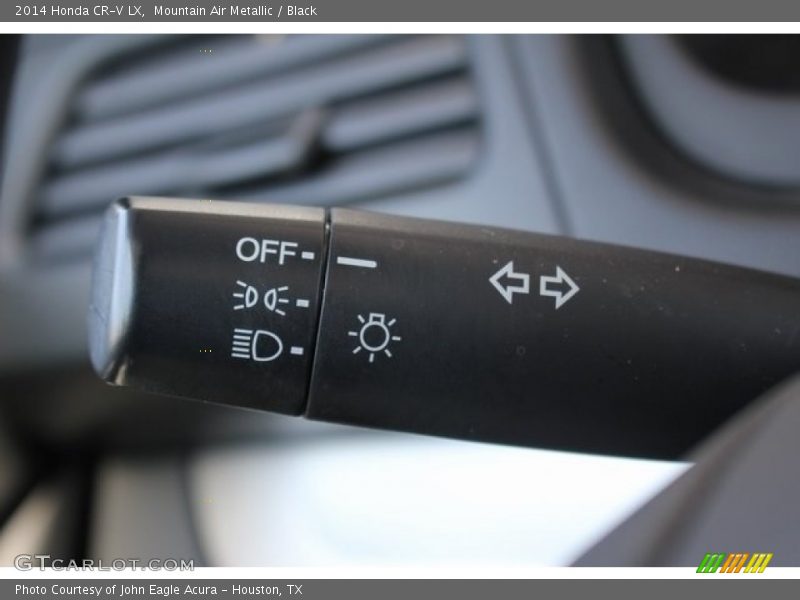 Mountain Air Metallic / Black 2014 Honda CR-V LX